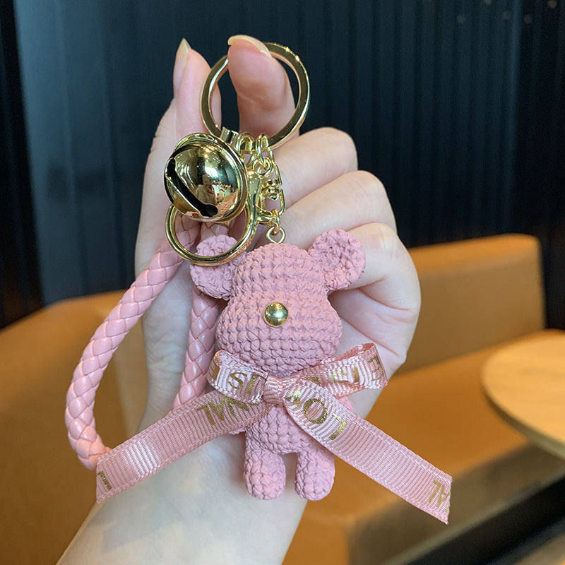 Wool Bear Keychain Creative Cartoon Resin Key Pendants d5402da8 9d8f 41cf 9eeb c99721787f58