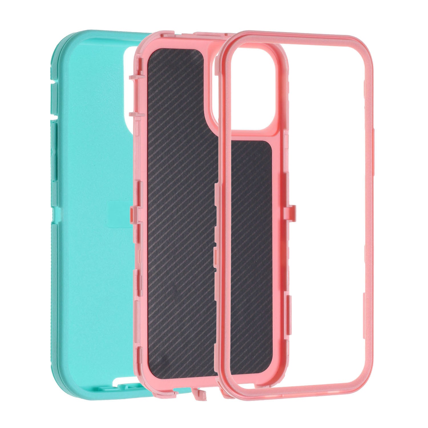 All-inclusive Drop-resistant Three-in-one Hard Case Phone Case - 图片 3