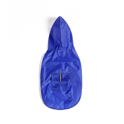 Reflective Large Dog Clothes Windproof When Going Out Hooded Raincoat d552af9c 7819 421d 9682 b490b44bb391