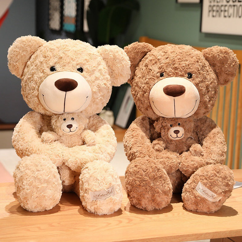 Siamese Mother And Child Bear Doll Cute Plush Toy d5593497 7f95 46ab 8fa1 9ad0487153af