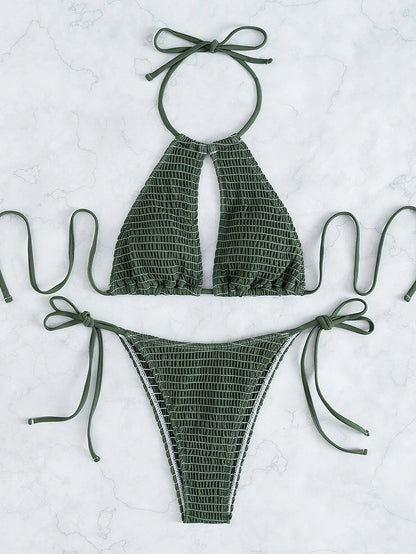 Women's Split Beach Swimsuit Bikini Two-piece Set d5638f8e fdde 4381 ac37 84cd4b22b71d