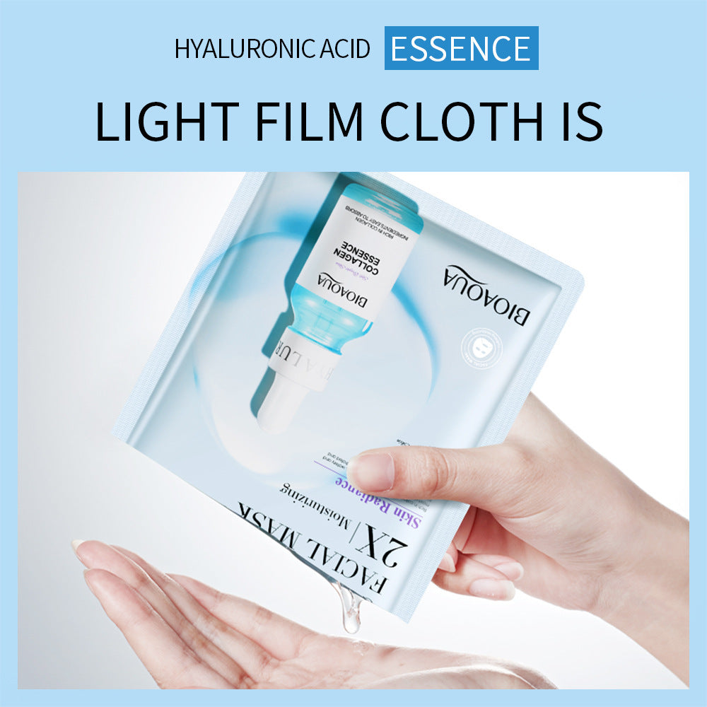 Collagen Face Mask Moisturizing Firming Face Sheet Mask Hyaluronic Acid Facial Masks Beauty Skin Care Gel Skin Care d57712dc 