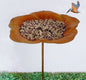 Ground Metal Flower With Sheep Hook Bird Feeder d592ae3e 82b7 4ec8 b439 d3cb29f54c60