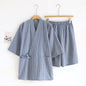 Washed Cotton Thin Striped Pajamas d59b5215 6fad 4c82 90f1 61d470695fbe