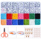 28 Grids 3mm Glass Rice Beads DIY Beaded Bracelet Material - HD Wireless Product #6