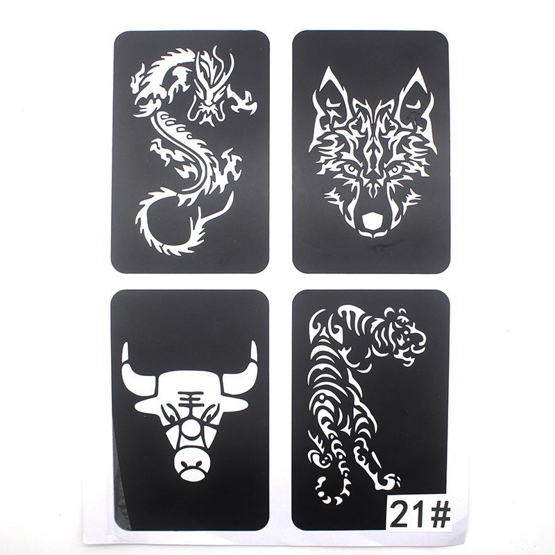 Hollow Tattoo Mold Women's Spray Paint d5a1aad6 8311 4109 b3a6 7daa9b1d45a0