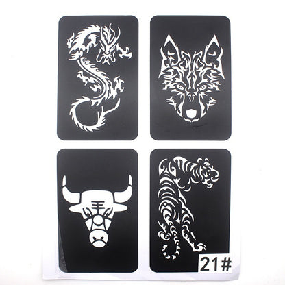 Hollow Tattoo Mold Women's Spray Paint d5a1aad6 8311 4109 b3a6 7daa9b1d45a0