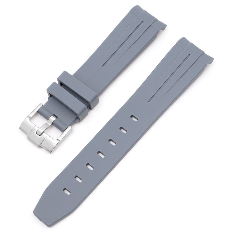 Mercury Arc Rubber Watch Strap Men's And Women's Waterproof 20mm d5af7272 b5c9 4be1 acf4 e8a3d5fb5ac2