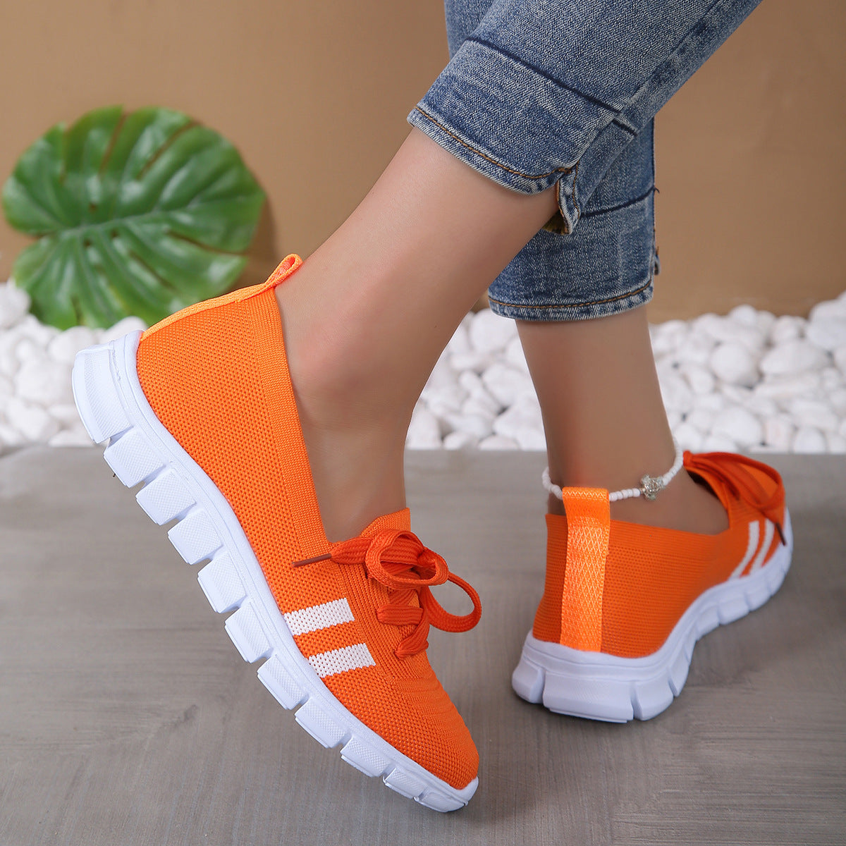 Women's Lightweight Breathable Soft Sole Fly Knit Shoes d5b23482 ad6e 45ce 8e4b f5462ae10eeb