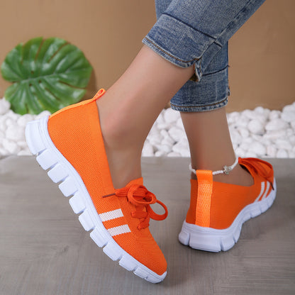 Women's Lightweight Breathable Soft Sole Fly Knit Shoes d5b23482 ad6e 45ce 8e4b f5462ae10eeb