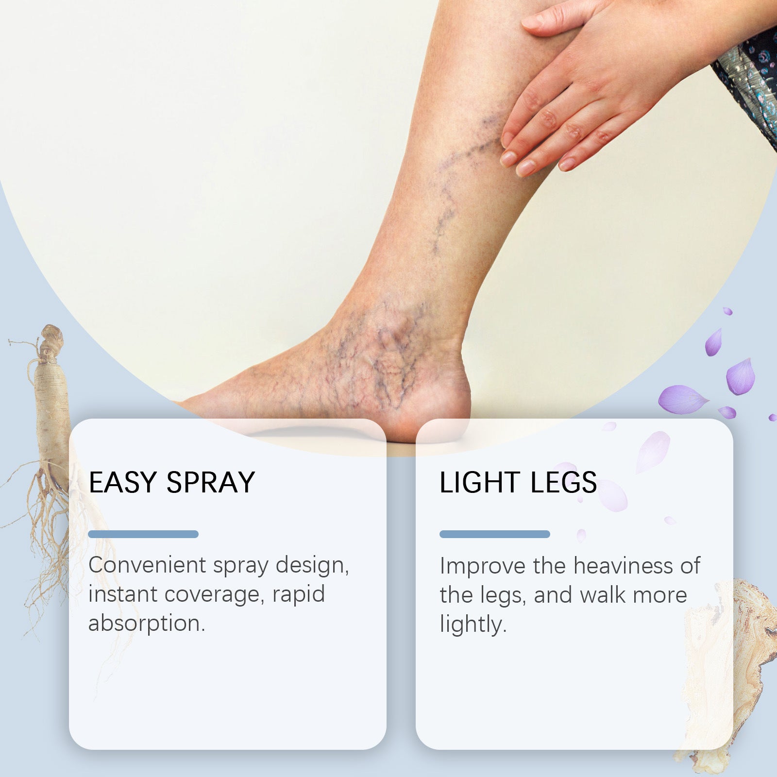 Leg Tension Relieving Swelling And Soreness Vein Care Spray d5c78f67 2596 4ff6 b446 3641ee4810b4