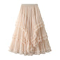 Slimming Multi-layer High-grade Gauze Skirt High-grade Skirt d5cdf791 2517 42de 8a4c e53d1ecb7001