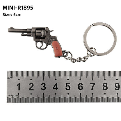 Alloy P92 Model G17 Sand Eagle Left Wheel Keychain d5e92c39 81bb 4371 b532 c9c30be824e9