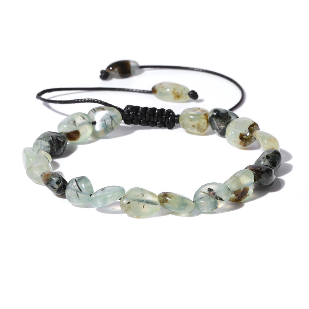 Natural Stone Traveling Irregular Beads Woven Bracelet d5f8988e 2cb5 4bbc b76c c40771cc503c