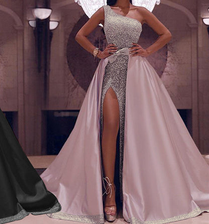 New One-Shoulder Mopping Evening Dress d5fd9ef9 afce 48ff bfb6 0683743c94a2