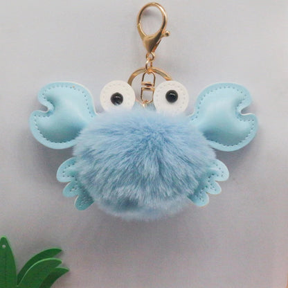 Cartoon Cute Crab Keychain Pendant d604a3e4 963d 4a53 8705 142fa2d70c09