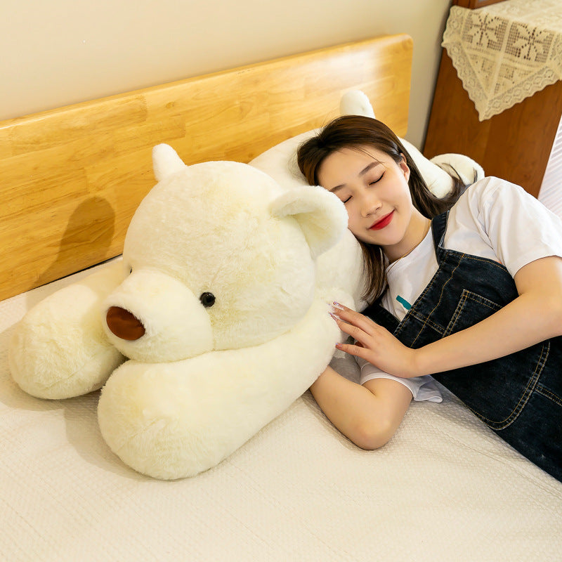 Lazy Brown Prone Bear Plush Toy Doll d6087713 9386 4496 b579 30665b998cd9