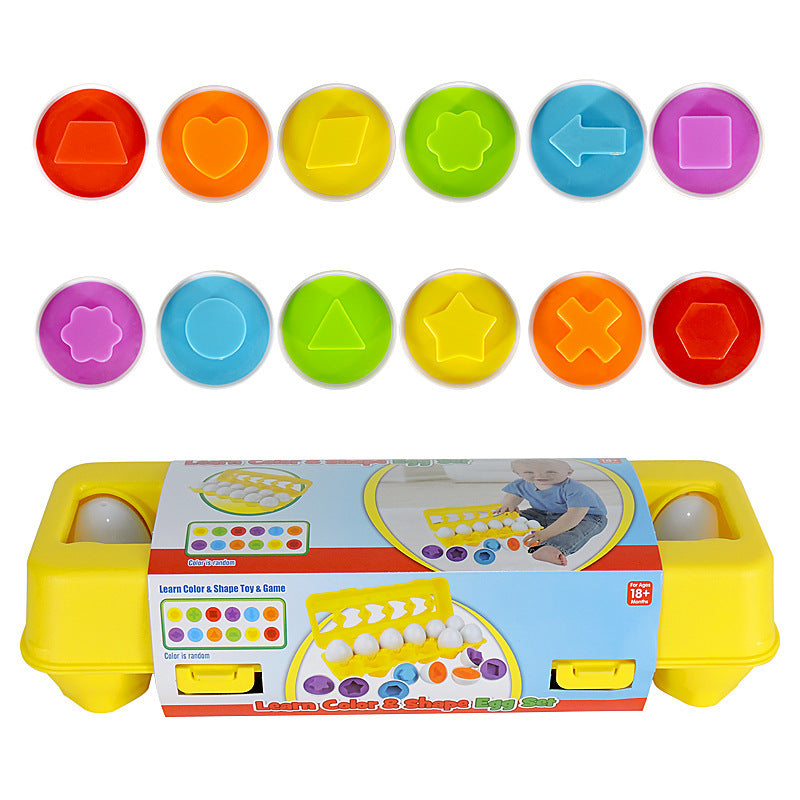 Baby Learning Educational Toy Smart Egg Toy Games Shape Matching Sorters Toys Montessori Eggs Toys For Kids Children d6171946