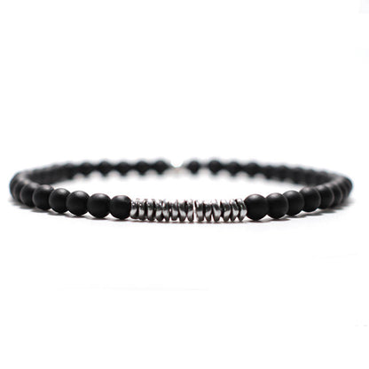 Silver Natural Stone Bracelet d6191565 44f4 4e4e 80cb a3556c06f825
