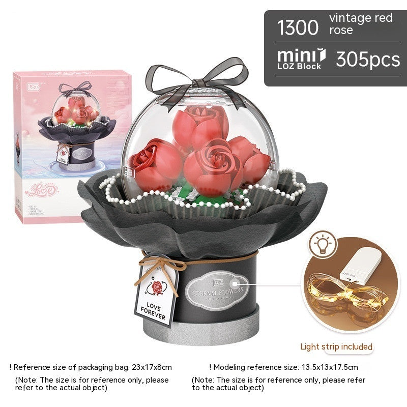 Building Block Bouquet With Light Small Particles Educational Toys d62a3ac2 114e 4a2d 9b71 17d9766b5e0b trans