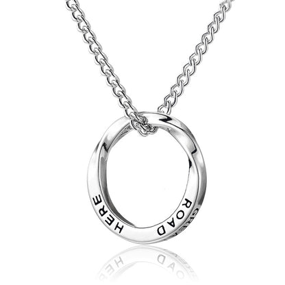 Stainless Steel Cross Shelf Head Pendant Necklace Personality Retro Men