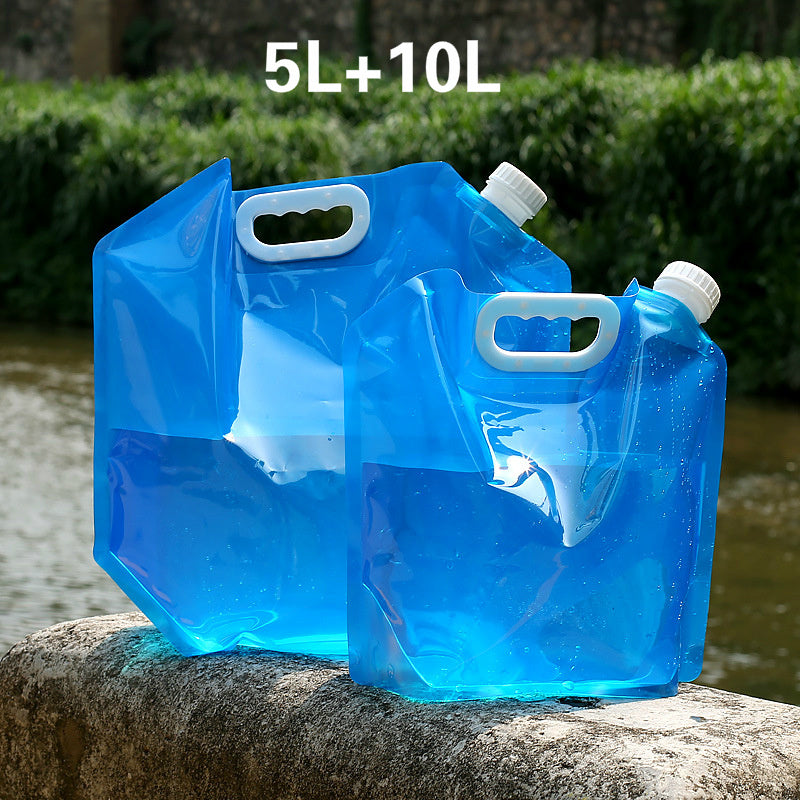 PVC Outdoor Camping Hiking Foldable Portable Water Bags Container d6626055 6c6c 4016 8dc6 f18bd47cad48