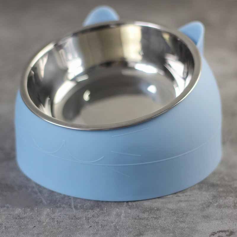 200mlStainless Steel Oblique Mouth Pet Cat Bowl - HD Wireless Product #6