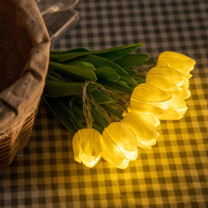 Led Lighting Chain Simulation Tulip Bridal Bouquet d66a1dba bedc 4474 9a4d f3fb356408de