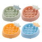 Pineapple Slow Food Bowl Food Grade Plastic Pet Dog d66c9342 8dec 431c 8f24 0ba1468c2b78