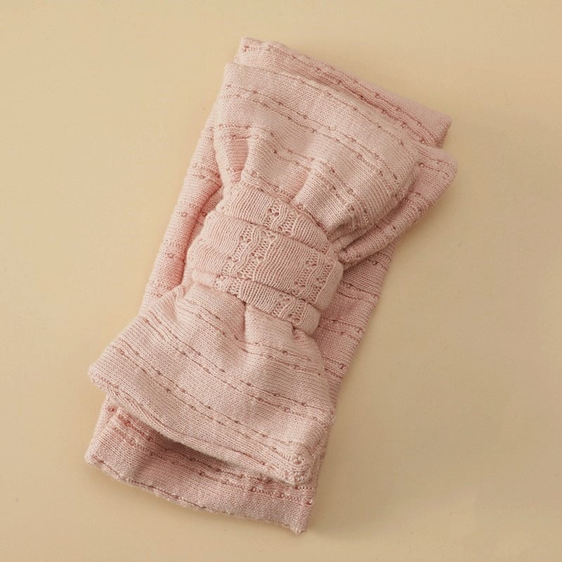 Cute Bowknot Cotton Elastic Baby Hair Band d673f4da bba5 4107 9a50 58f1bb1e99ab