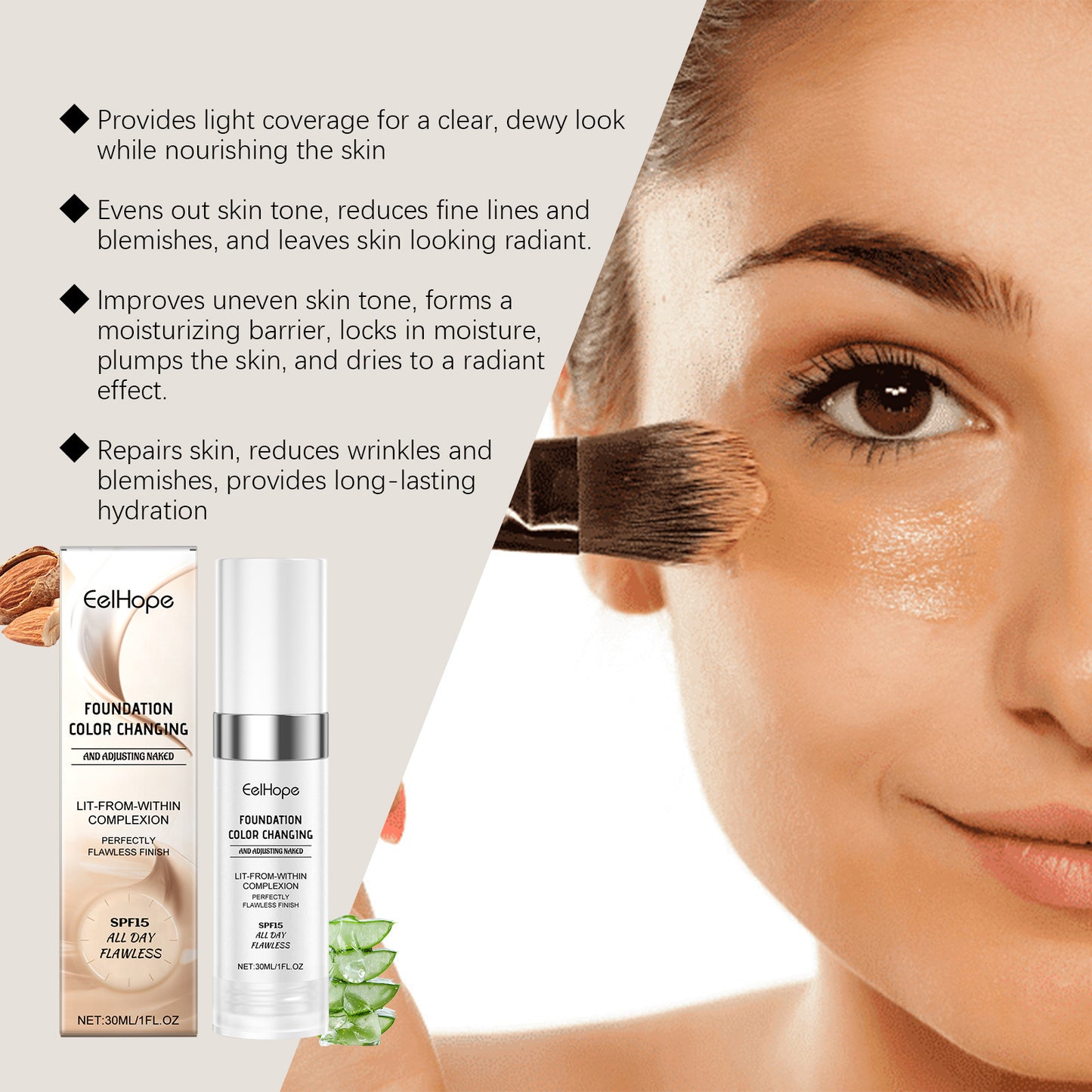 Temperature Change Concealing Foundation Natural Moisturizing d6745f8f d973 4f67 aae6 b20223655d26