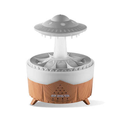New UFO Raindrop Humidifier Water Drop Air Humidifier USB Aromatherapy Essential Oils Aroma Air Diffuser Household Mist Maker