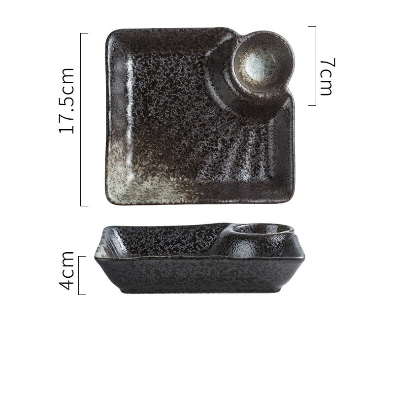 Japanese Creative Ceramic Dumpling Special Plate Comes With Vinegar Plate d6a204da 93d8 45c0 aa56 c3bbf8726a6f