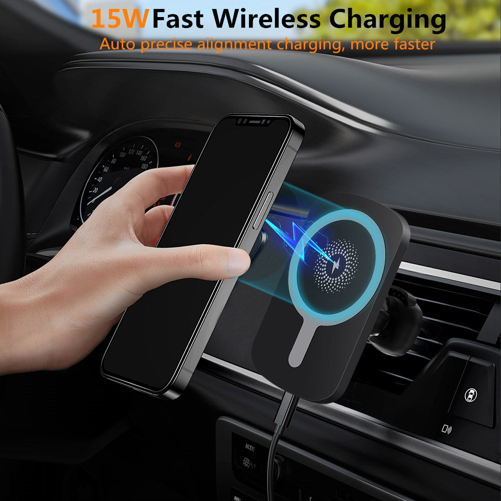 Magnetic Wireless Charger Rotating Bracket - 图片 1
