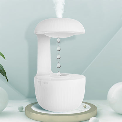 Anti-gravity Air Humidifier Mute Countercurrent Humidifier Levitating Water Drops Cool Mist Maker Fogger Relieve Fatigue d6a8