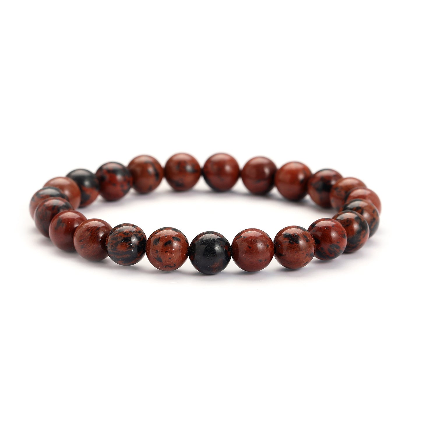 Unakite Bracelet Single Circle 8mm Natural Stone Bracelet Minimalist Blue Grain Stone Daily Bracelet d6af2d70 a69d 45e3 998e 