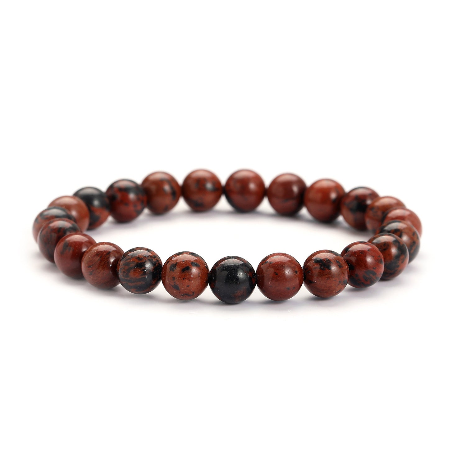 Unakite Bracelet Single Circle 8mm Natural Stone Bracelet Minimalist Blue Grain Stone Daily Bracelet d6af2d70 a69d 45e3 998e 