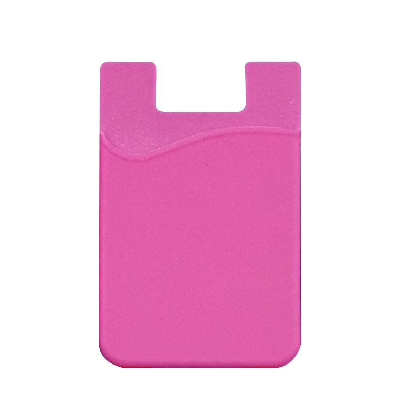 Silicone Mobile Phone Back Pasted Card Holder d6b9b593 f407 4eed a78a 217e24963889