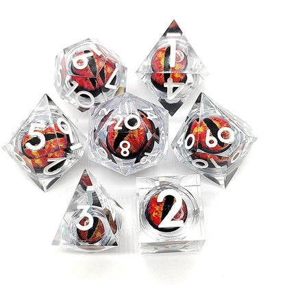 The New Pointed Resin Dragon Eye Can Rotate DND Game Dice d6bc37e0 898f 4115 bace fef199b434fc
