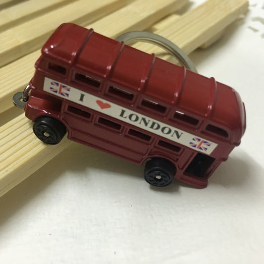 Male And Female UK London Double Decker Bus Keychain d6bfdf39 6a51 4d2d 94d0 b0341b85c6bf