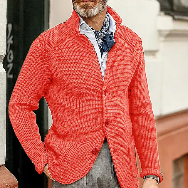Fashionable Knitted Sweater Men's Coat d6d44dbc ff57 4c29 b68d 9e2403440a14
