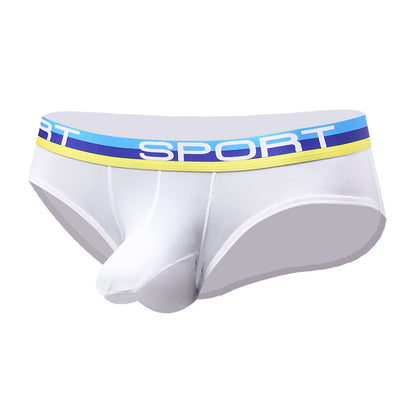 Sexy Three-dimensional Bullet Separation Bag Men's Underwear Panties Nylon Breathable Elastic Ice Silk Fabric d6d6e9ef 07c6 4