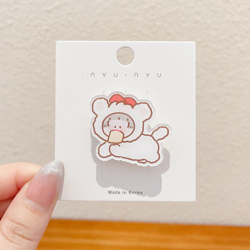 Women's Fashionable Simple And Cute Cartoon Brooch d6ed89ee f953 4795 8b0a e97c6fcf45d1