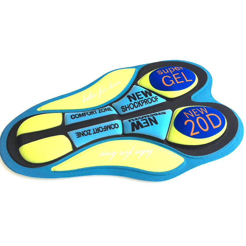 Summer Cycling Wear Pants Pads Outdoor Cycling Sweat Wicking Shock Absorption High-density Sponge Silicone Cushions d717b482 