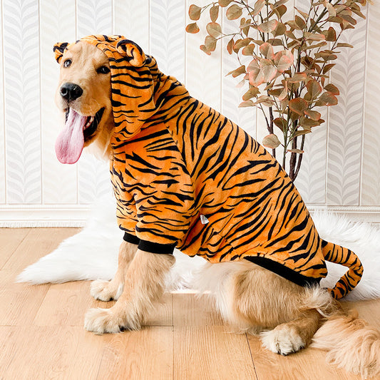 Pet Dog Golden Retriever Clothes Tiger Pet Costume d72c1f3a 0210 4545 b6f2 bbcc39ebe683