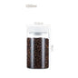 Vacuum Sealed Jug Set Black Coffee Beans Glass Airtight Canister Kitchen Food Grains Candy Keep Good Storage Jar Set Kitchen 