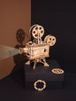 If The State KL501 601 Wooden Puzzles Play 3D Puzzle Assembling The Old Projector, The Pendulum Clock DIY Gift d731a87c 23df 