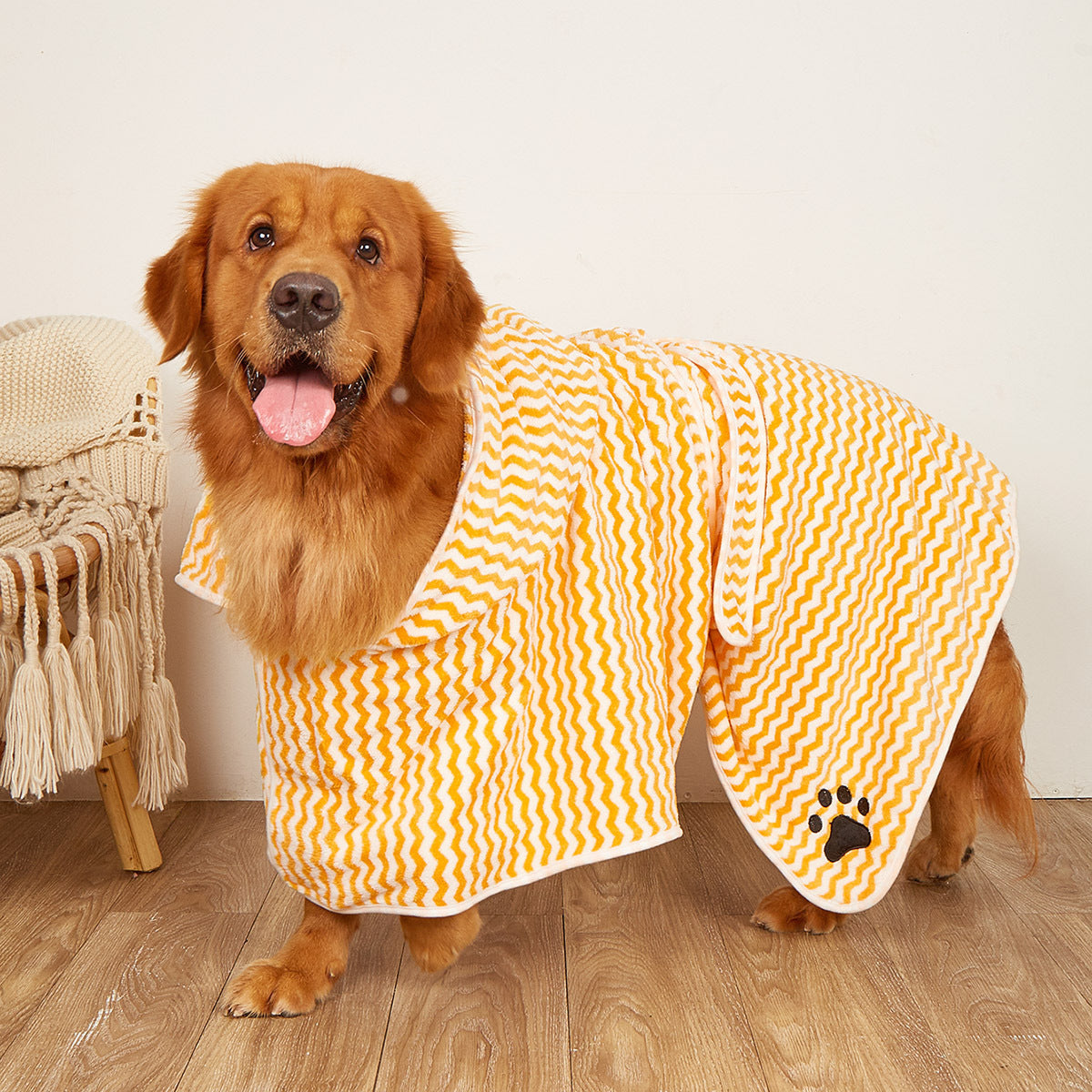 Pet Dogs And Cats Microfiber Bathrobe Towel d7367f9d 7114 4ac2 aa5d daa19e81e994