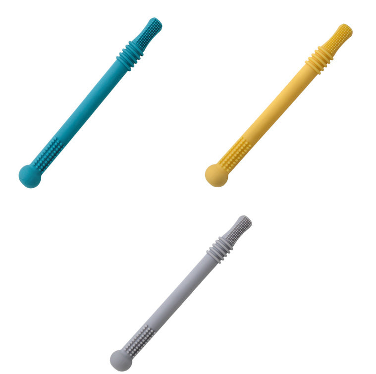 Baby Teether Silicone Hollow Teething Tube d7467516 6336 4b39 9468 689f3d7c122b
