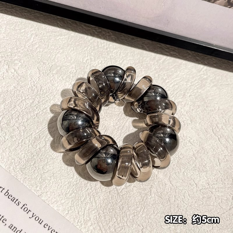 Telephone Wire Hair Ties Hair Rope Hair-binding High Elasticity Not Tight Hair d75c9e0a b501 41c8 9792 d1be22e6d4ed